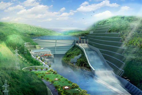 南京老挝南塔河1号水电站项目